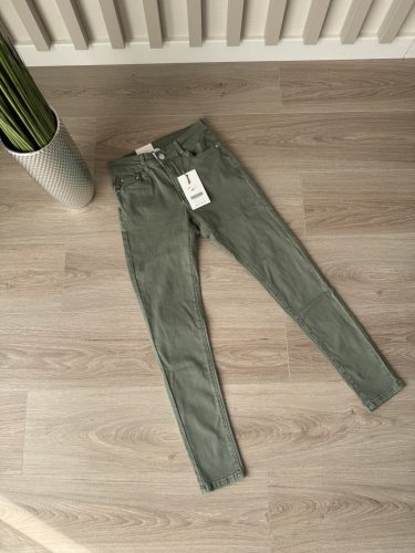 Női Push up farmer nadrág kheki xs-xl méretig