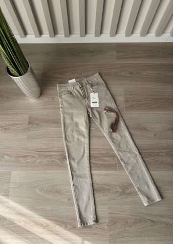 Női Push up farmer nadrág sötétbézs xs-xl méretig