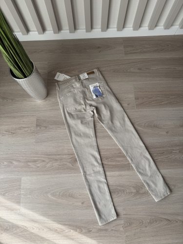 Női Push up farmer nadrág sötétbézs xs-xl méretig