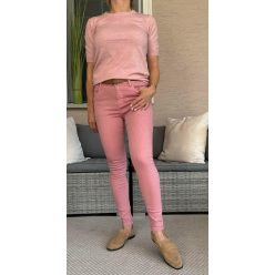 Női Push up farmer nadrág  rózsaszin xs-xl méretig