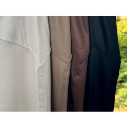   Női Push up bőrhatású leggings világos barna bélelt xs-xl méretig