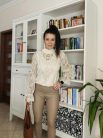 Női Push up bőrhatású leggings világos barna bélelt xs-xl méretig