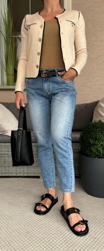 Női Basic világoskék farmernadrág xs-xl méretig 