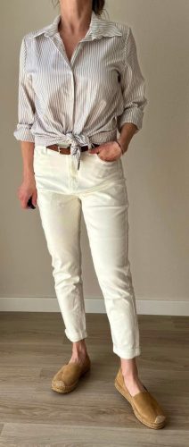 Női Boy friend fehér farmernadrág xs-xl méretig 