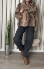 ???? „Relaxed Balloon Jeans” – Sötétszürke ballon fazonú női farmer