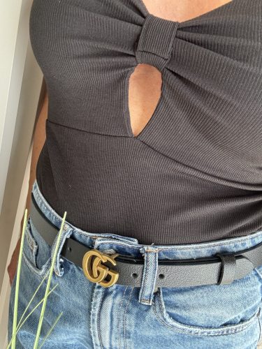 Chic Cut-Out fekete body – S/M méretre