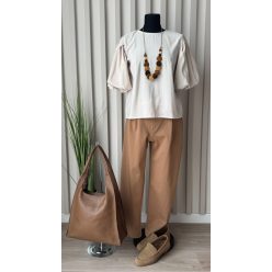 Puffos ujjú elegáns felső