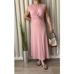 Twist Elegance – csavart derekú női maxi ruha