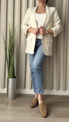 „ColorPop női oversize színes blézer – lezser elegancia minden alkalomra”