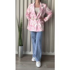 „Flora Elegance női virágmintás blézer”