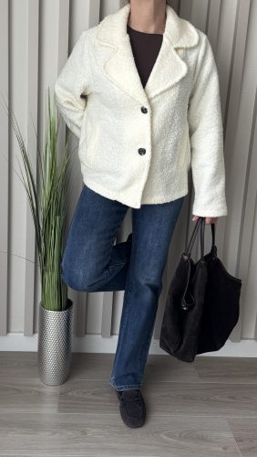 Milano Teddy Bouclé Kabát