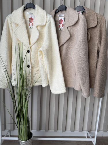 Milano Teddy Bouclé Kabát