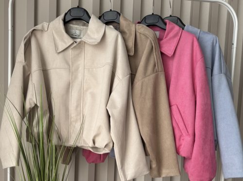 Soft Suede Oversize Dzseki
