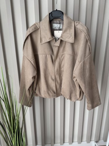Soft Suede Oversize Dzseki