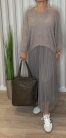 Tűzőtt shopper bag
