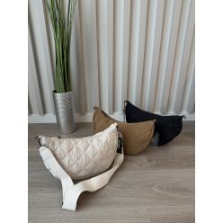    Steppelt keresztpántos félhold táska – bézs / barna / fekete/kheki/szürke/kék