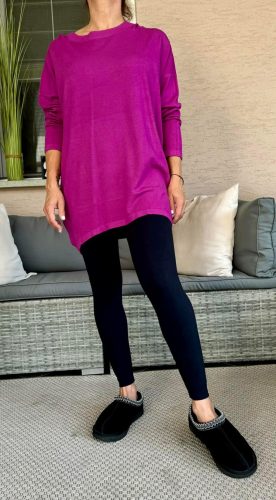 Oversize vékony kötött pulcsi