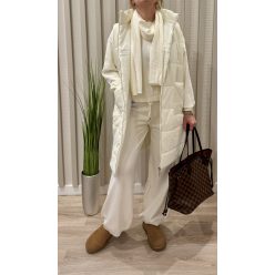 Mellényes melegítő szett+sál